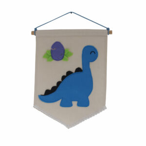Wandkleed Babykamer Dino - Beecadeau